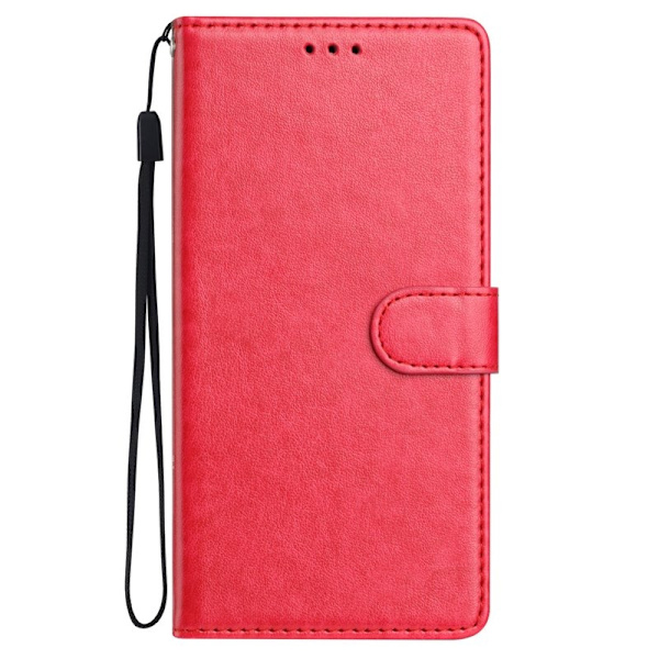 Samsung Galaxy S26 Plus Plånboksfodral Konstläder Ställfunktion - Rosa