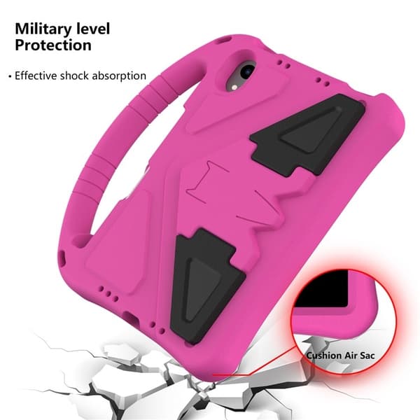 iPad mini (2024/2021) Skal EVA Kickstand - Rosa Rosa
