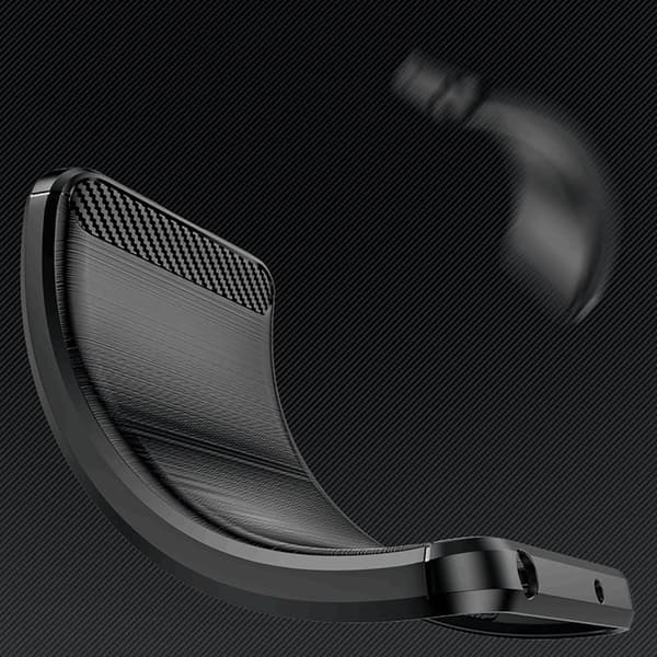 Mobilskal till Galaxy S24 FE Carbon Flexible - Svart Svart