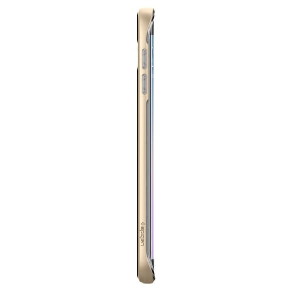 SPIGEN Neo Hybrid Krystal Taske til Samsung Galaxy S6 Edge Plus - Guld Guld