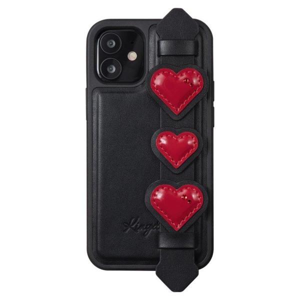 Kingxbar Sweet Mobilskal Swarovski iPhone 12 & 12 Pro - Musta Black