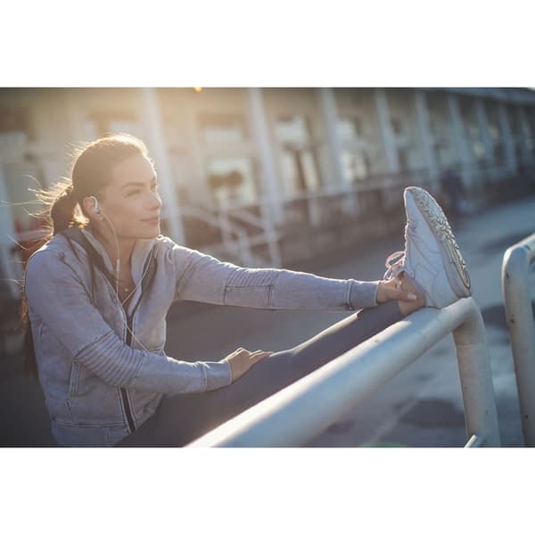PHILIPS In-Ear Hovedtelefoner Sport IPX2 Kablet - Hvid Vit