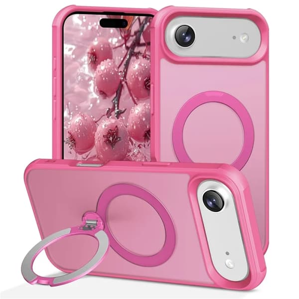 Mobilskal till iPhone Air MagSafe Kickstand TPU + PC - Rosa Rosa