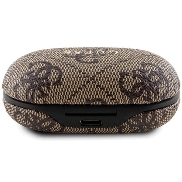 Guess TWS In-ear-høretelefoner Bluetooth 4G Metal - Brun Brun