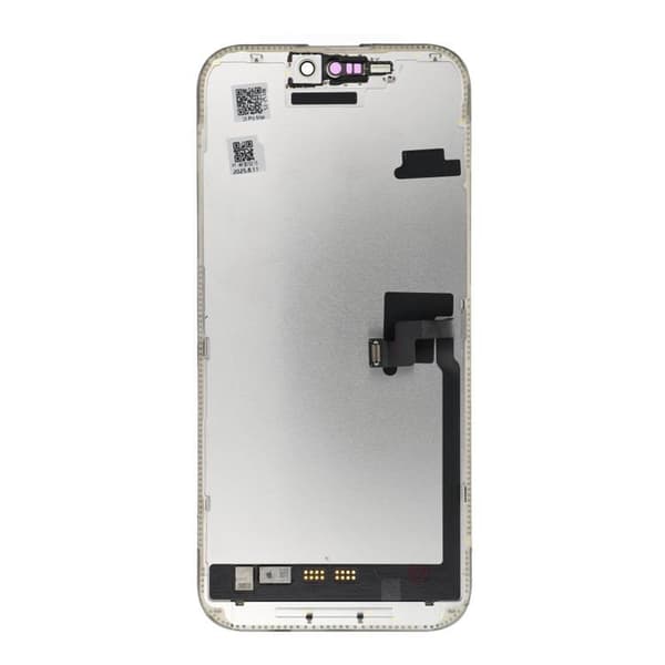 iPhone 16 Pro Max-skærm med LCD-skærm FixCell FOG OLED-switch IC Svart
