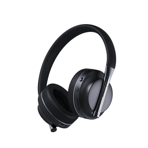 Happy Plugs Play Over-Ear-høretelefoner 85dB Trådløs - Sort Black