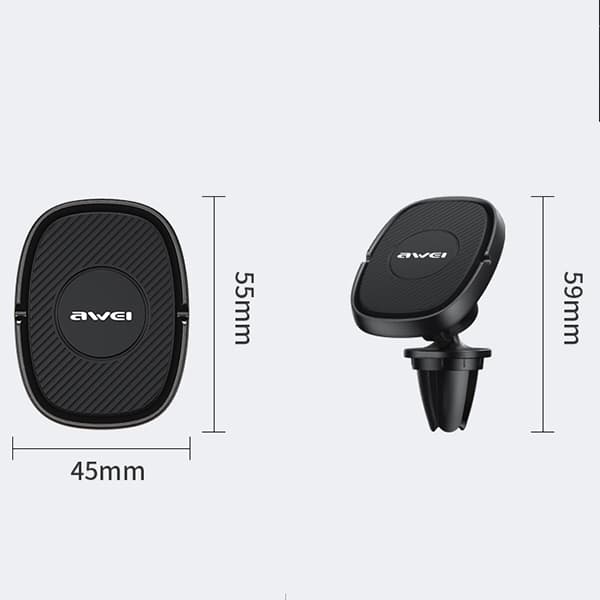 AWEI Magnetisk bilhållare för luftventil X21 - svart