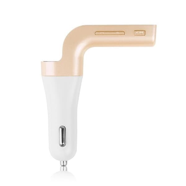 Bil Bluetooth MP3-Spelare FM-Sändare USB-Billaddare G7 - Silver Silver