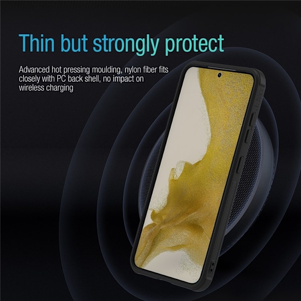 Nillkin Galaxy S23 Mobilskal Drop-proof - Svart Svart