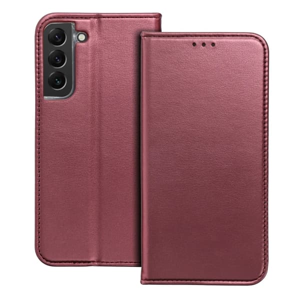 Galaxy A36 Plånboksfodral Smart Magneto - Burgundy Lila