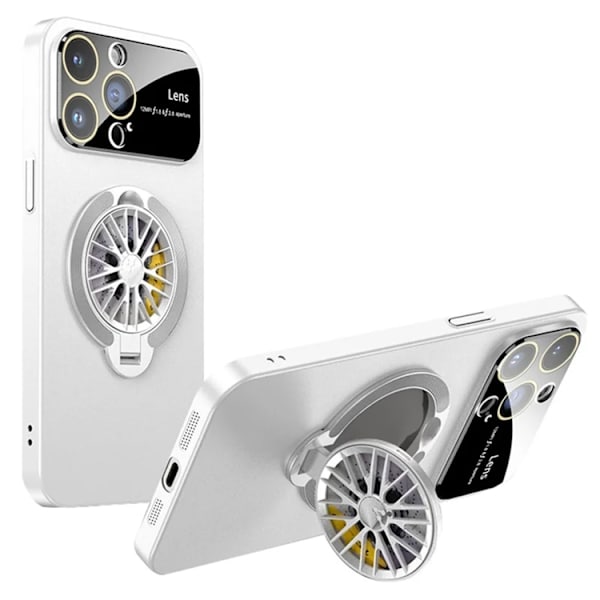 Mobilskal till iPhone 15 Pro Magsafe Hard PC - Vit Vit