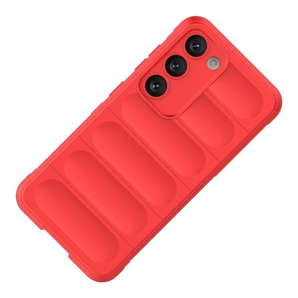 Galaxy S23 Plus Cover Magic Shield Flexible Armored - Rød Röd