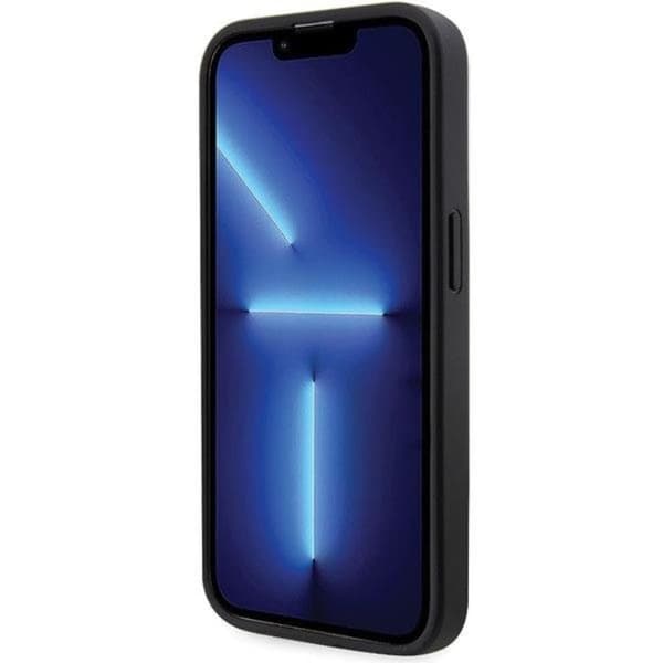 Guess Mobilskal till iPhone 14 Pro Max Rhinestone Triangle - Svart Black