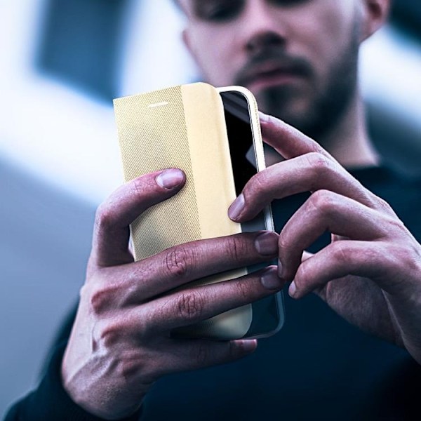 Xiaomi Redmi Note 13 Pro Plus Plånboksfodral Sensitive - Guld