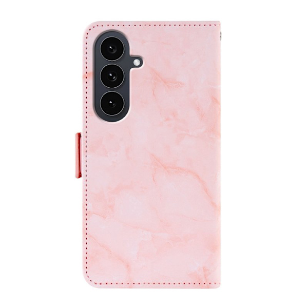 Plånboksfodral för Samsung Galaxy S26 Plus Konstläder Stativ - Rosa