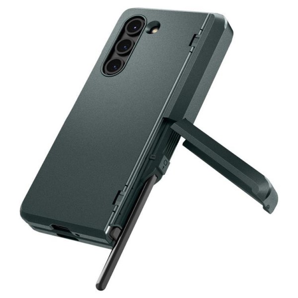Spigen Galaxy Z Fold 5 Mobilskal Tough Armor Pen - Grön