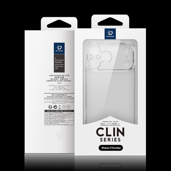 Dux Ducis Mobilskal till iPhone 17 Pro Max Clin - Transparent Transparent