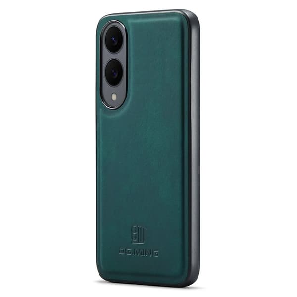 DG.MING Mobilskal till Samsung Galaxy S25 Edge PU Läder Grön