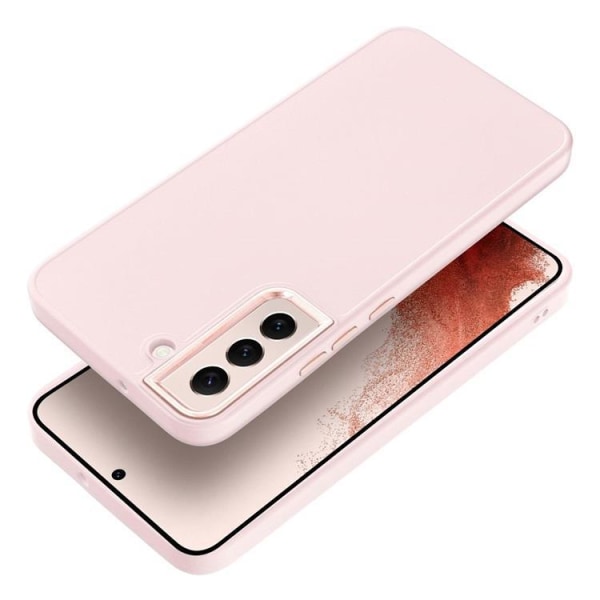 Galaxy S22 Plus -matkapuhelimen suojakehys - puuterivaaleanpunainen