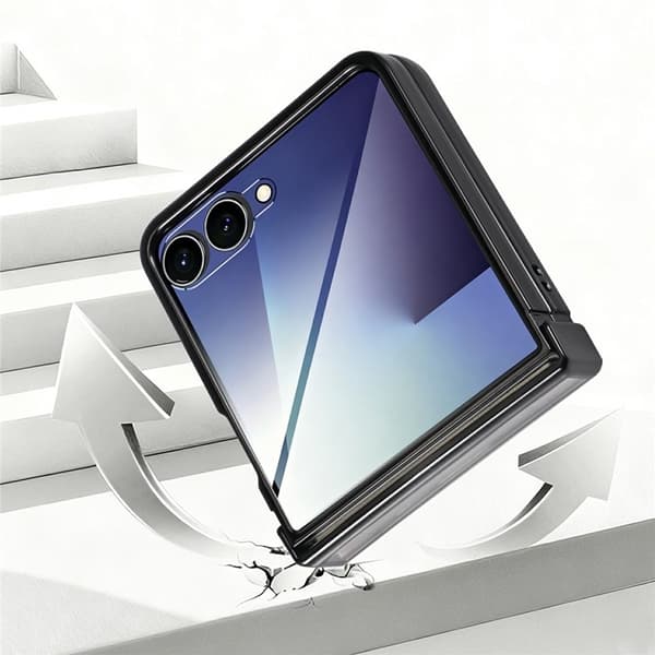 Mobilskal till Galaxy Z Flip 7 MagSafe Electroplating Vein - Silver Silver