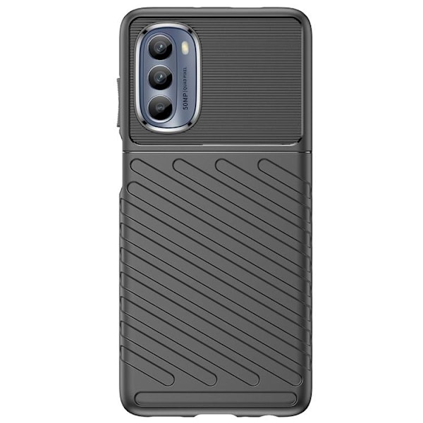 Motorola Moto G62 5G Taske Thunder Silikone Armor - Sort Black