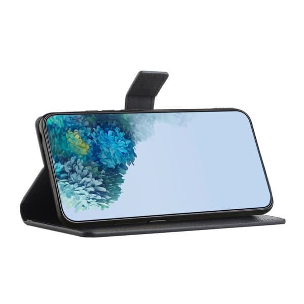 Plånboksfodral för Samsung Galaxy S26 Plus Konstläder - Svart