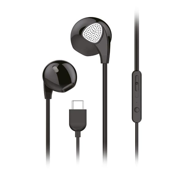 Forcell In-ear Hörlurar Premuim Sound - Svart Svart
