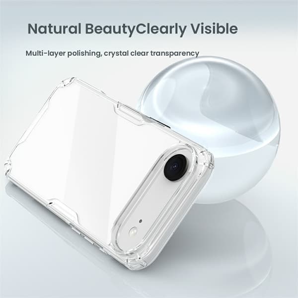 NILLKIN Mobilskal till iPhone Air Anti-Scratch Nature Pro - Grå Grå