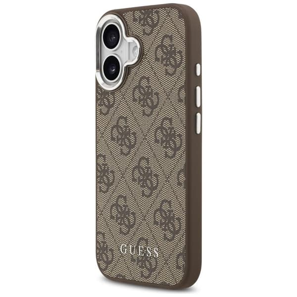 Guess Mobilskal till iPhone 17 MagSafe 4G Classic Logo - Brun Brun