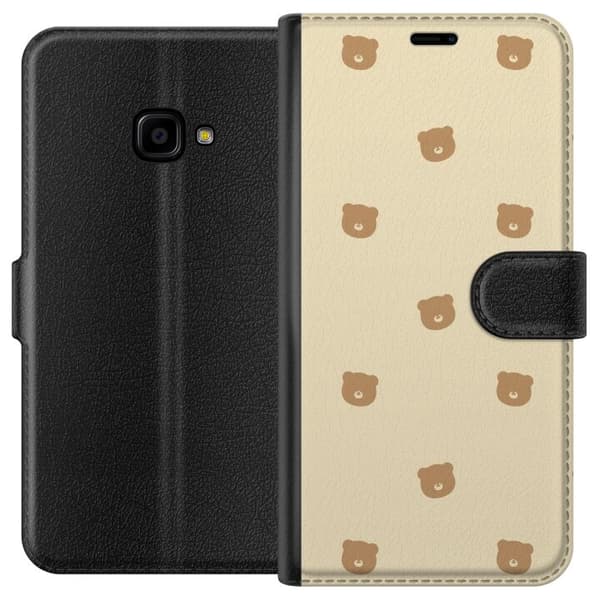Plånboksfodral till Samsung Galaxy Xcover 4 med Björnmönster