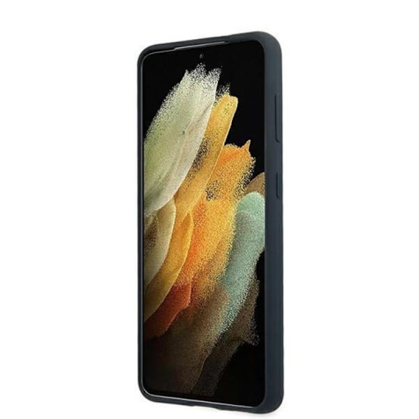 BMW Silicone Signature Skal Galaxy S21 Plus 5G - Marinblå Blå