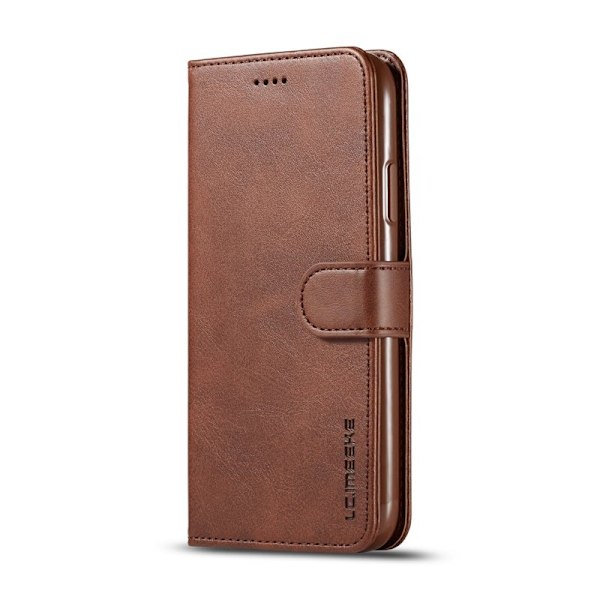 LC.imeeke iPhone 11 Plånboksfodral i Konstläder - Brun