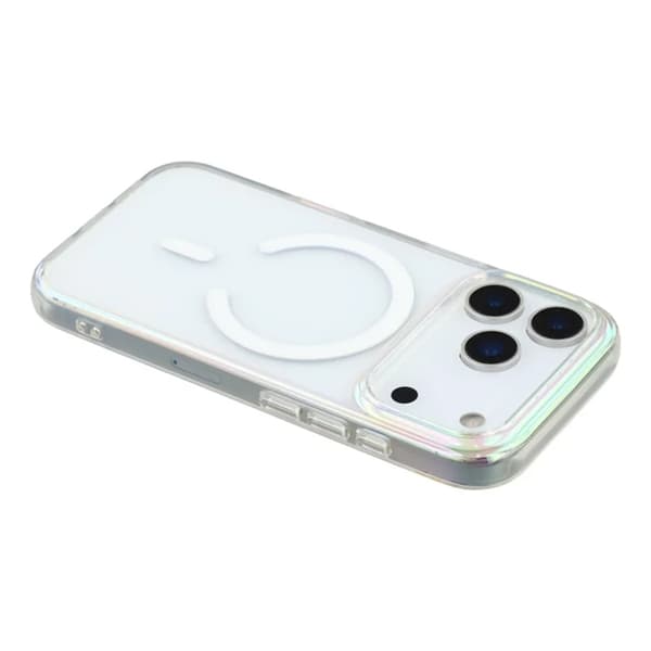 KIGC Mobilskal till iPhone 17 Pro Max Magsafe Dazzling Color - Transparent Transparent