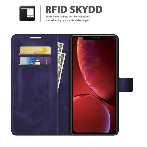RFID-Skyddat Plånboksfodral iPhone 13 Mini - Boom of Sweden