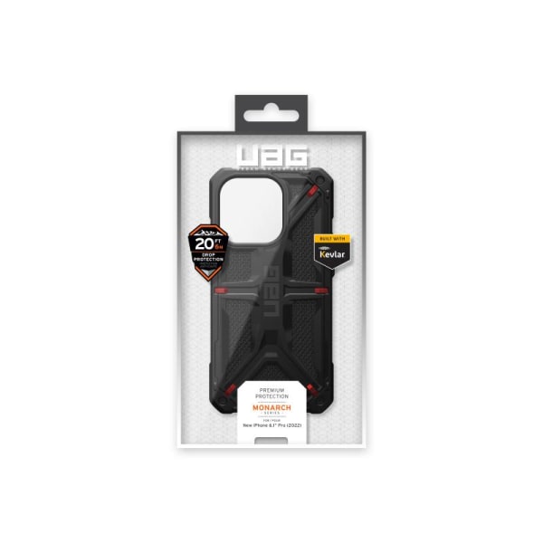 UAG iPhone 14 Pro Case Monarch - Kevlar Black
