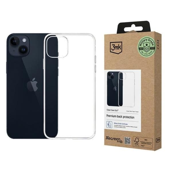 3MK Mobilskal till iPhone 13/14 Eco - Clear Transparent