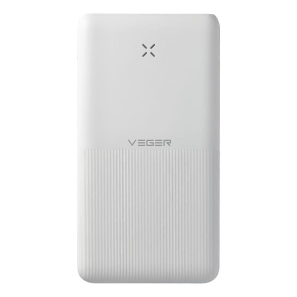 VEGER Powerbank 20000 mAh 20W PD QC 3.0 3A S22 - Vit