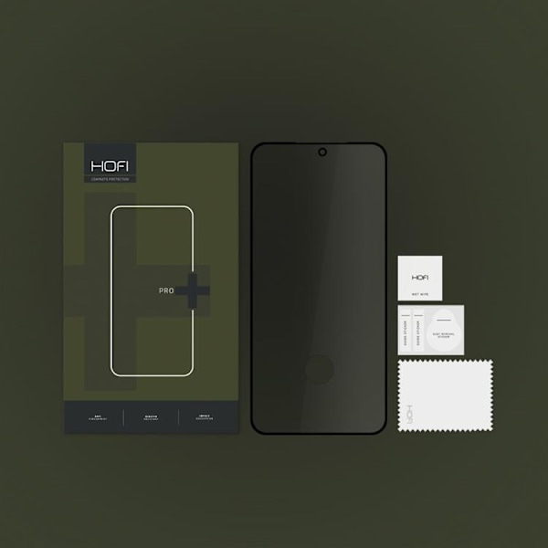 Hofi Galaxy S24 Ultra Härdat Glas Skärmskydd Anti Spy Privacy Svart