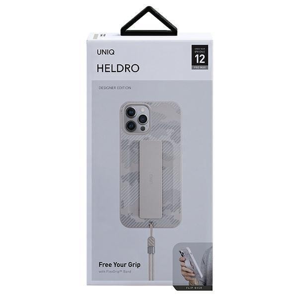 UNIQ Heldro Skal iPhone 12 Pro Max - Ivory Camo Beige