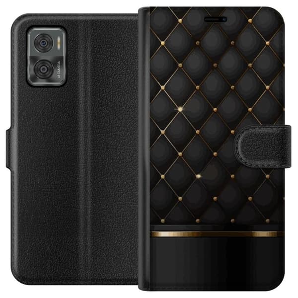 Plånboksfodral till Motorola Moto E22i med Luxury Opulence