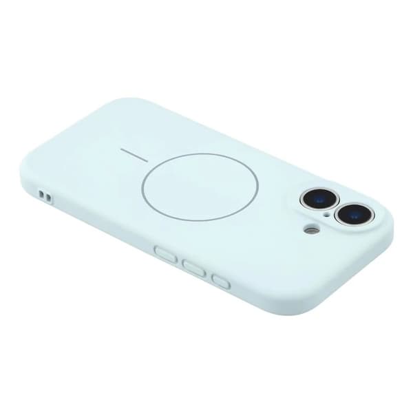 WANLONFENG Mobilskal till iPhone 17 MagSafe Med 2Pcs Härdat Glas XQ1 Blå
