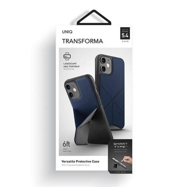 UNIQ iPhone 12 Mini Mobilcover Transforma - Blå