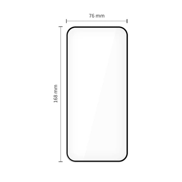 Tech-Protect [2-Pack] Xiaomi Redmi 15C Härdat glas Skärmskydd - Svart Svart