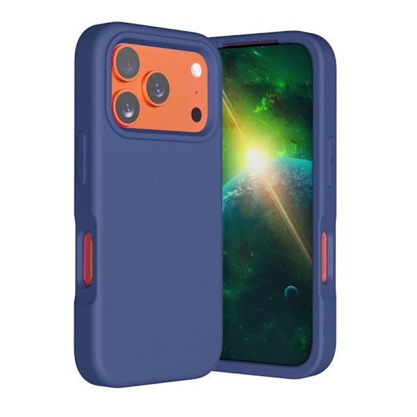 Mobilskal till iPhone 17 Pro Shockproof EVA - Blå Blå