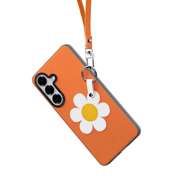 DUX DUCIS Mobilskal till Galaxy S26 Plus Ringhållare/Handledsrem Luvy Series Orange