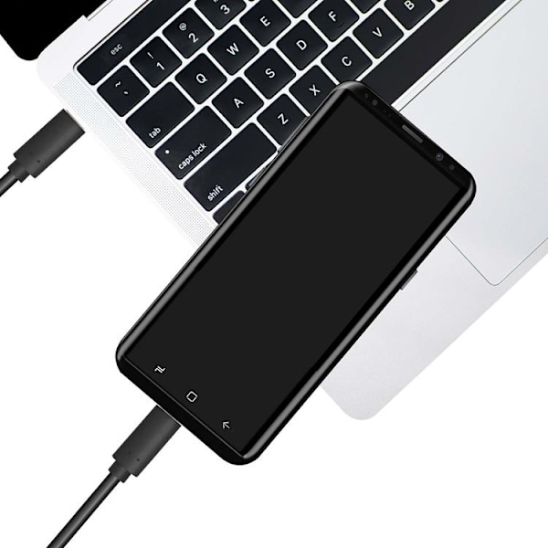 Logilink USB-C til USB-C Kabel 0.5m 100W - Sort Black