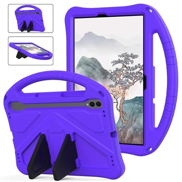 Mobilskal till Galaxy Tab S11 Kickstand Shockproof - Lila Lila