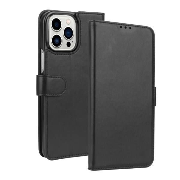 Krusell Wallet Case iPhone 13 Pro - Sort Black