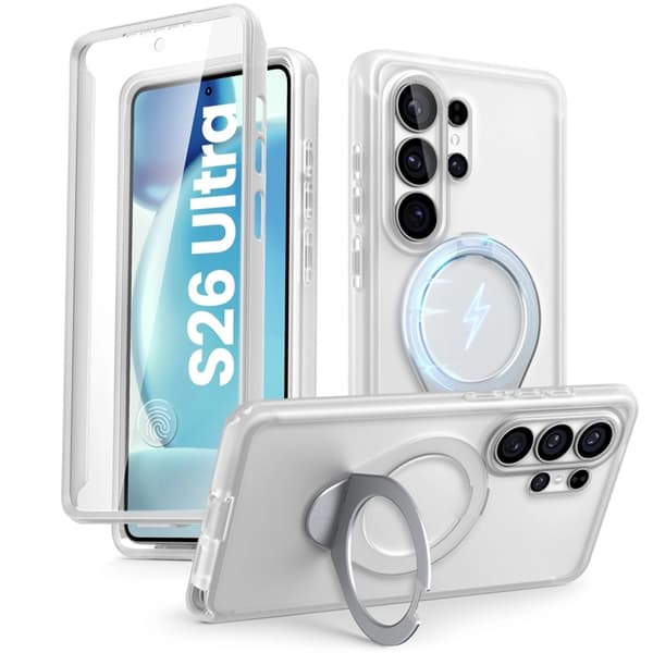 SupCase Mobilskal För Galaxy S26 Ultra Magsafe Cosmo - Frost Vit
