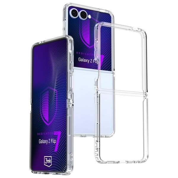 3MK Mobilskal till Galaxy Z Flip 7 Armor - Transparent Transparent